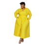 Plus Size Collect Waist Dresses Women Clothing Casual Loose Shirt Long New Maxi Dress Fashion Streetwear xl-5xl