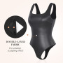 New Skims Seamless Bodysuit Leather Shapewear Women Tummy Control Body Shaper Slimmer Abdomen Shapers Corset