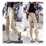 Fashion Casual Women's Style Slim Fit Wearing 9-Point Pants Small Leg And Trousers