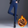 Women's Warm Leggings Super-thick High Stretch Lamb Cashmere women pants High Waist Skinny Trousers