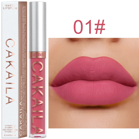 Waterproof Liquid Makeup Matte Velvet Lipstick Lip Gloss Red Sexy Cosmetic Nude 18 Colors Long Lasting Non-marking