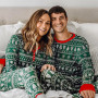 Christmas Family Matching Pajamas Mother Daughter Father Son Family Look Outfit Baby Girl Rompers Sleepwear