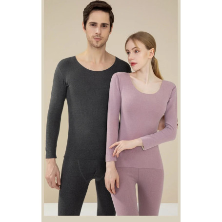 Women's Thermal Underwear Set Warm Self-heating Thermo Sexy Lingerie Seamless Ladies Slim Men's Long Johns Suit