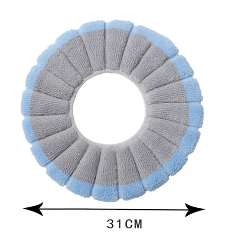 1Pcs Bathroom Toilet Seat Cover Soft Warmer Washable Mat Cover Pad Cushion Seat