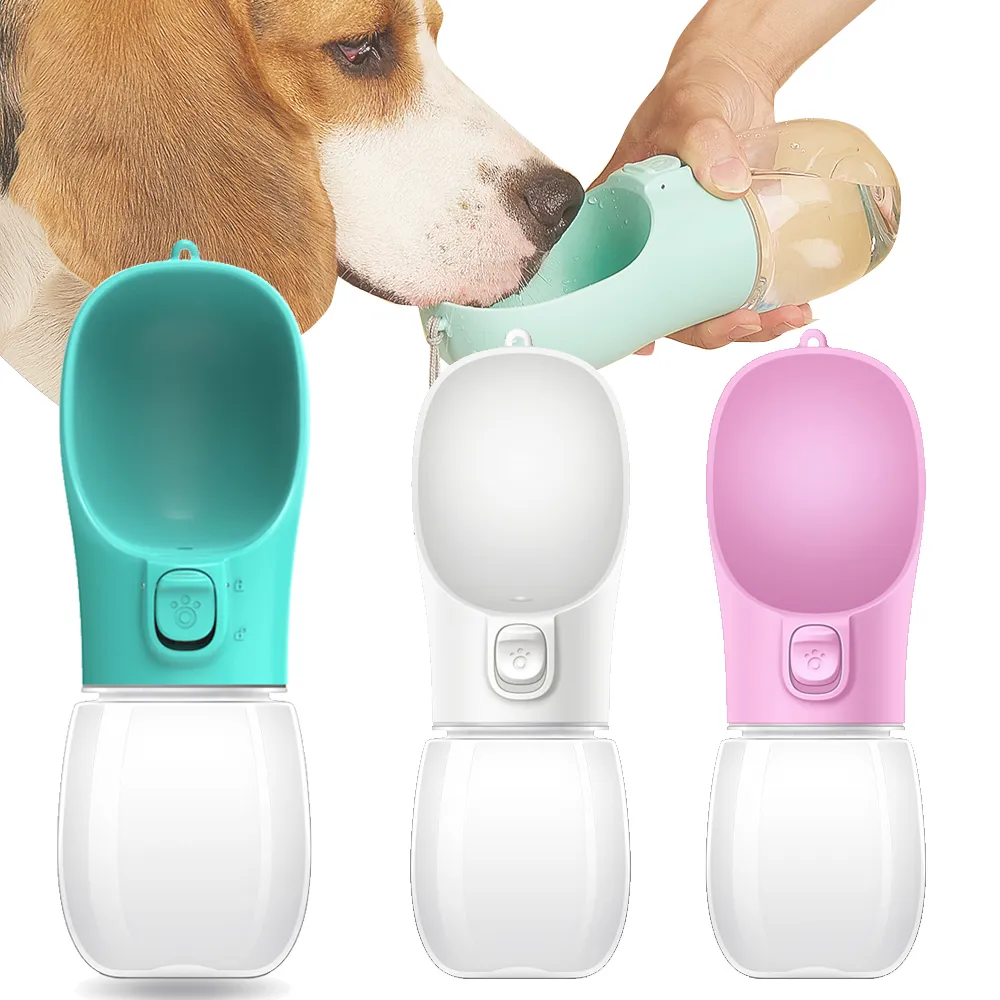 Portable Dog Water Bottle For Small Large Dogs Cat Outdoor Leakproof Walking Drinking Bowls