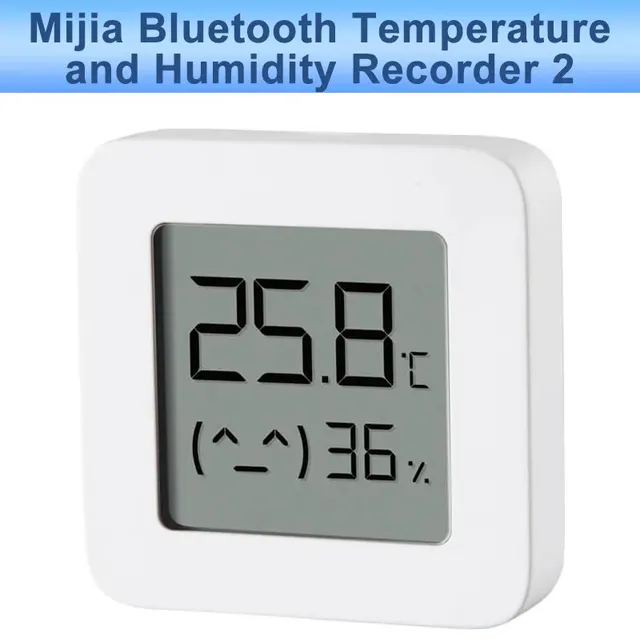Bluetooth Thermometer Hygrometer 2 Wireless Smart Electric Digital Humidity Sensor Home with Mijia App