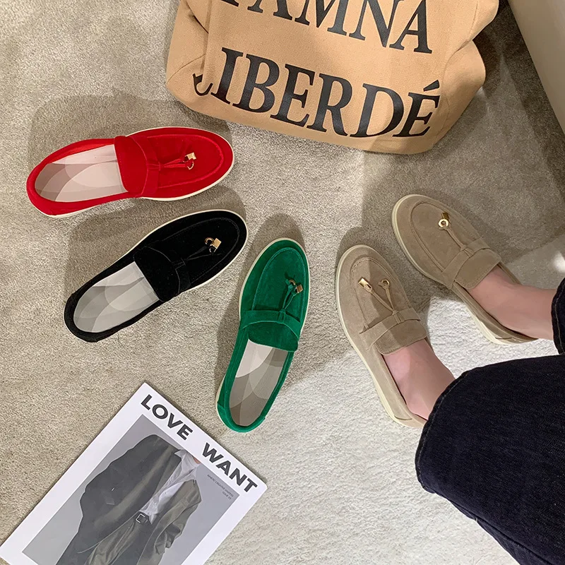 Women Men Loafer Shoes Comfortable Cross-border  Large Size Shoes Flat Shoes Casual Soft Sole