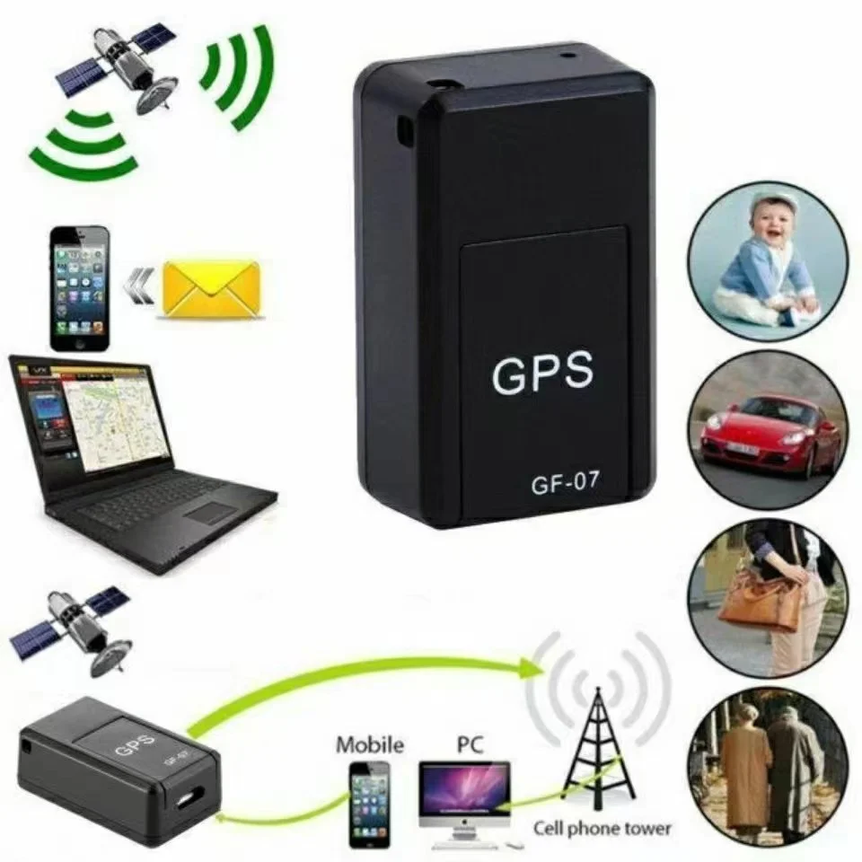 Car GPS Mini Tracker GF-07 Real Time Tracking Anti-Theft Anti-lost Locator Strong Magnetic Mount SIM Message Positioner