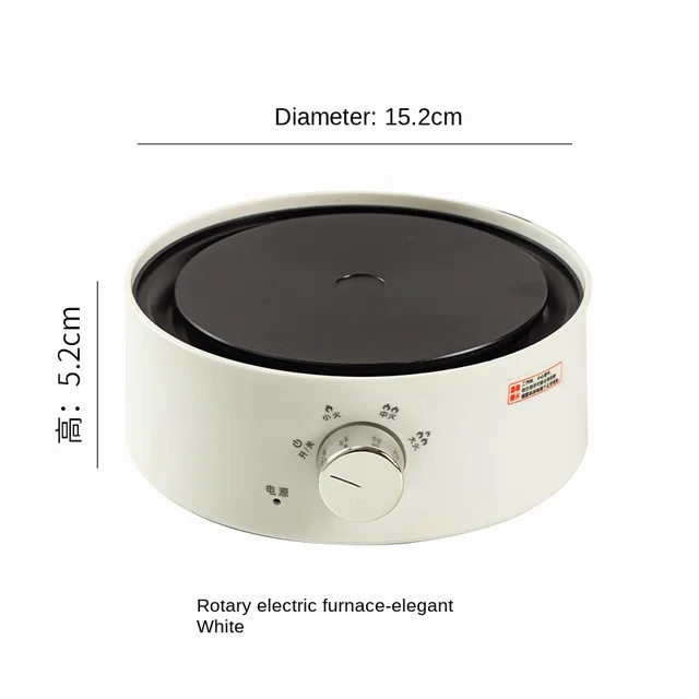 Round Electric Magnetic Induction Cooker Burner Commercial Hot Pot Heating Stove Plate Heater Furnace Stove for Cooking