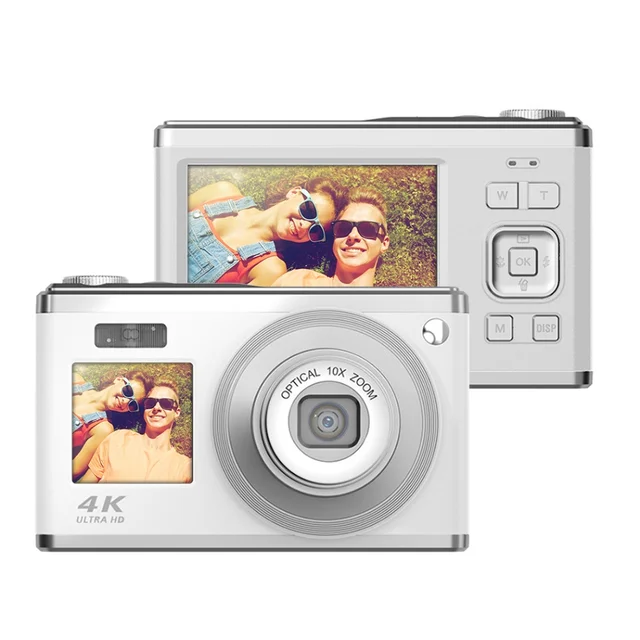 New 4K Digital Camera 60MP Video Camera 2.88 Inch 16X Zoom Auto Focus Gifts for Kids Boys Girls Adult Teenagers Students