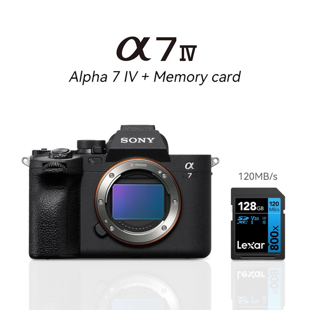 Sony Alpha A7 IV A7M4 A7IV Full-Frame Mirrorless Camera Compact Digital Camera Professional Photography  (NEW)