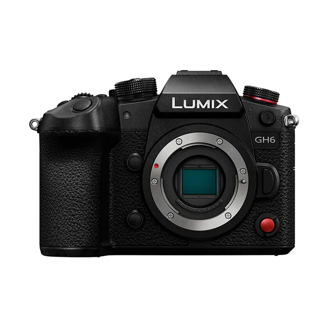 Panasonic GH6 Mirrorless Digital Camera M43 Format  4:2:2 10 bit C4K/4K 60p/50p   5-axis Anti-shake
