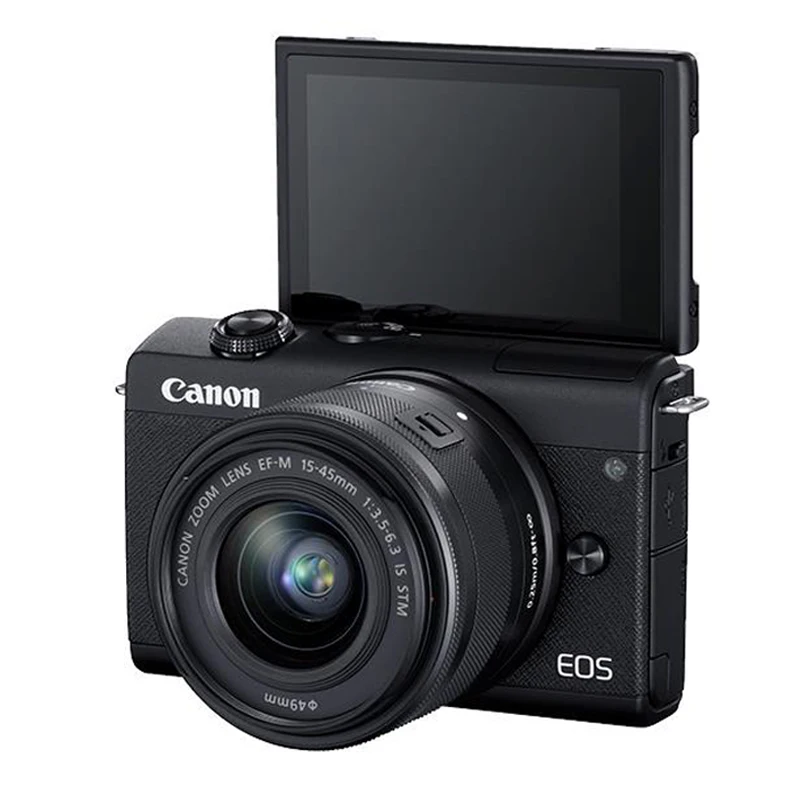 Canon EOS M200 Mirrorless Digital Camera With EF-M 15-45mm IS STM Lens Compact Camera Professional Photography Original