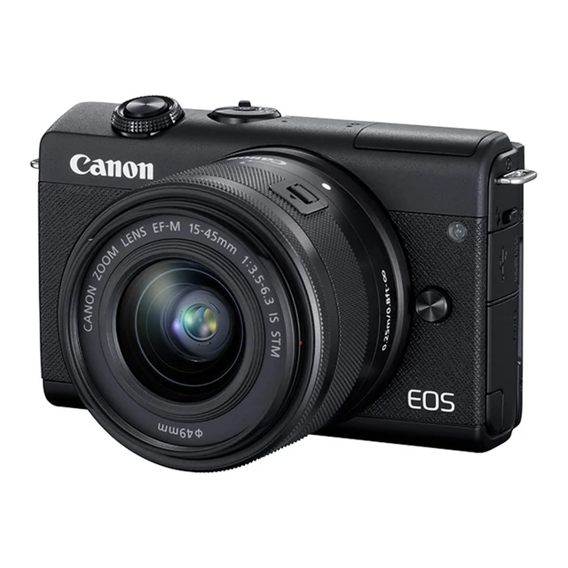 Canon EOS M200 Mirrorless Digital Camera With EF-M 15-45mm IS STM Lens Compact Camera Professional Photography Original