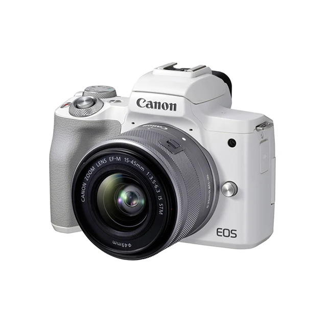 NEW Canon EOS M50 Mark II Mirrorless Digital Camera With EF-M 15-45mm F/3.5 Lens Compact Camera Professional Photography