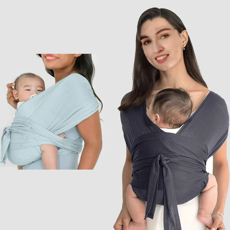 Lightweight Kangaroo Shoulder Strap For Infants Breathable Sling Wrap Perfect For Newborn Shower Gift Hands Free Baby Carrier