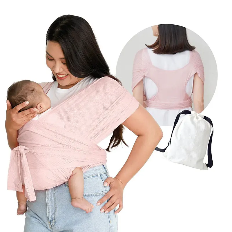 Lightweight Kangaroo Shoulder Strap For Infants Breathable Sling Wrap Perfect For Newborn Shower Gift Hands Free Baby Carrier