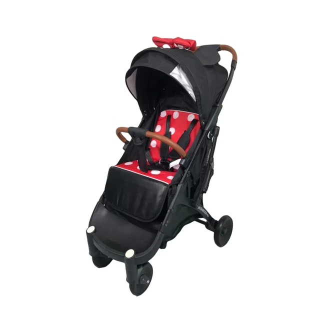Lightweight Travel Baby Stroller Foldable Prams Infant Baby Carriage Trolley Strollers Portable Can Sit Can Sleep Fast Delivery
