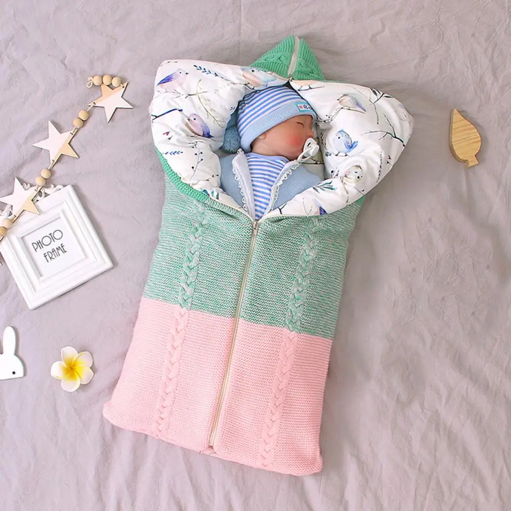 Lightweight Practical Crib Stroller Wrap Sleeping Bag Newborn Accessories Cute Swaddle Sleep Sack Soft Daily Use