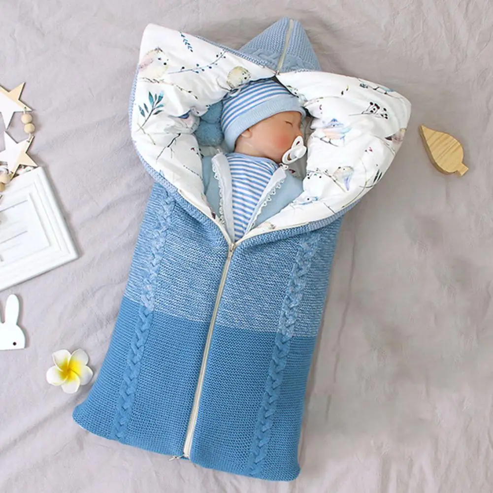 Lightweight Practical Crib Stroller Wrap Sleeping Bag Newborn Accessories Cute Swaddle Sleep Sack Soft Daily Use