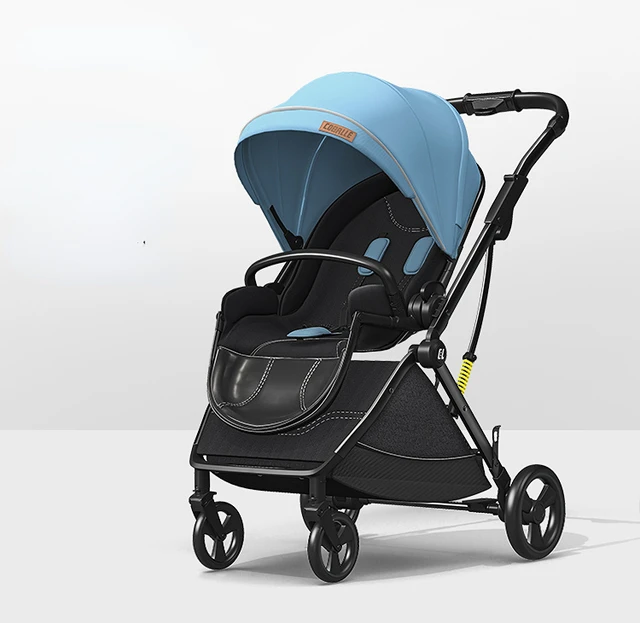 3 in 1 baby stroller Newborn Baby Carriage High Landscape four wheels stroller Folding shock absorption baby accessories