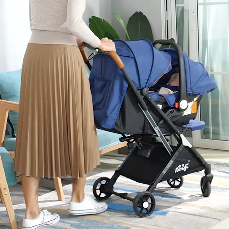 Baby Stroller Car Seat For Newborn Lightweight Portable Cradle Travel System Prams Infant Buggy Safety Cart Carriage