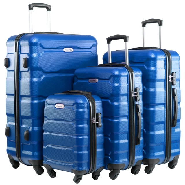 18''carry on Cabin suitcase 22/26/30 inch travel suitcase on wheels rolling luggage trolley bag set