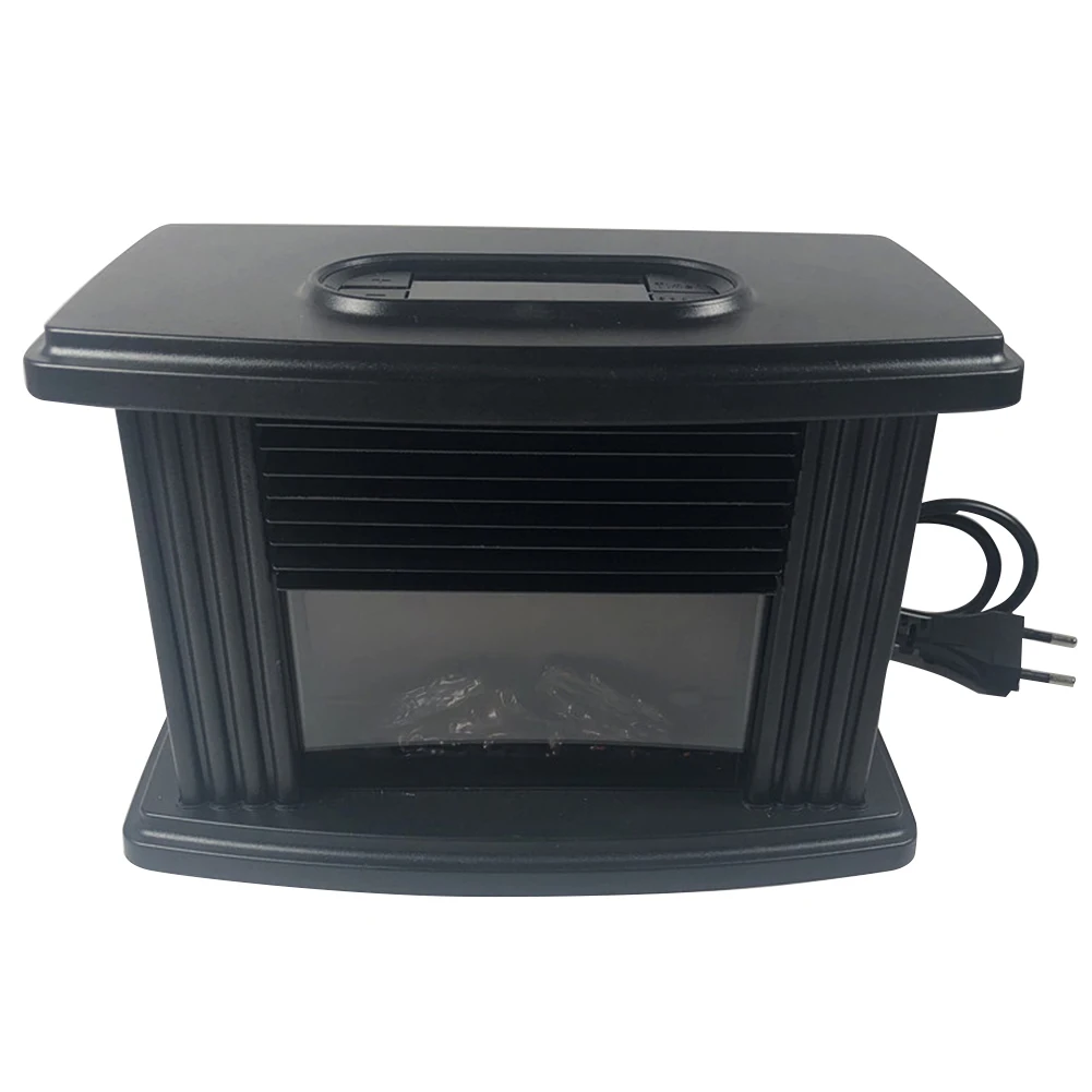 3D Electric Fireplace Smokeless Electric Heater US/EU Plug with Remote Control Flame