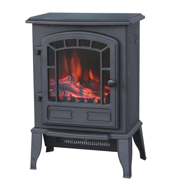 Electric Heater 3D Simulation Flame Mountain Fireplace Small Heater for Home Office Desktop Blowing Warmer Fan