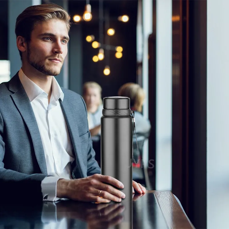 1L Thermal Water Bottle Keep Cold and Hot Water Tea Coffee Vacuum Flasks Stainless Steel Thermos Bottle