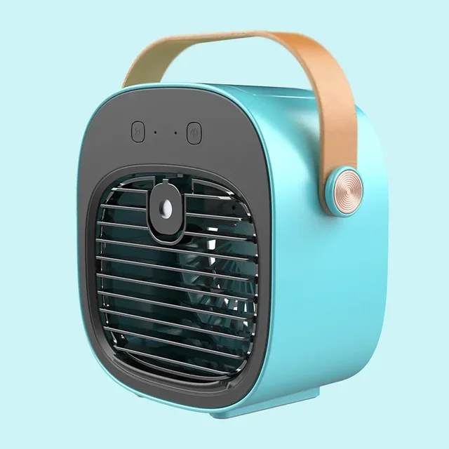 Portable Mini Air Conditioner Wireless Air Cooler USB Rechargeable Cooling Fan Portable Air Conditioner For Room Camping Cars