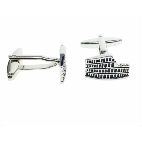 Men Historical Roman Colosseum Cufflinks Shirt