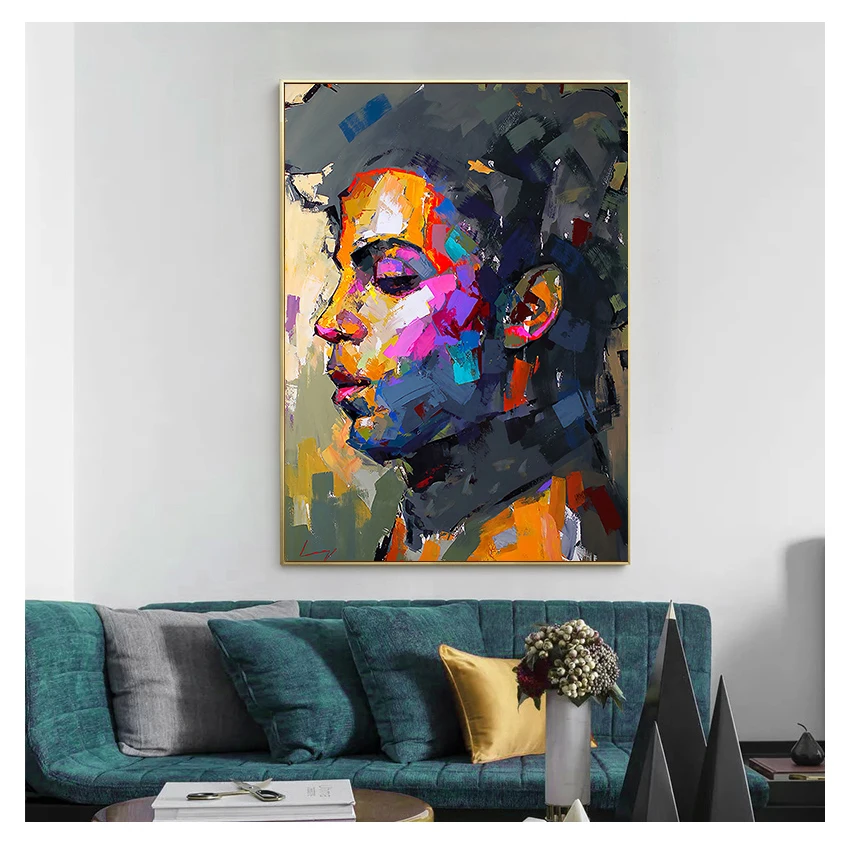 Prints Wall Art Canvas Painting Prince Rogers Nelson Pictures for Living Room Home Decor Modern Abstract Portrait Posters