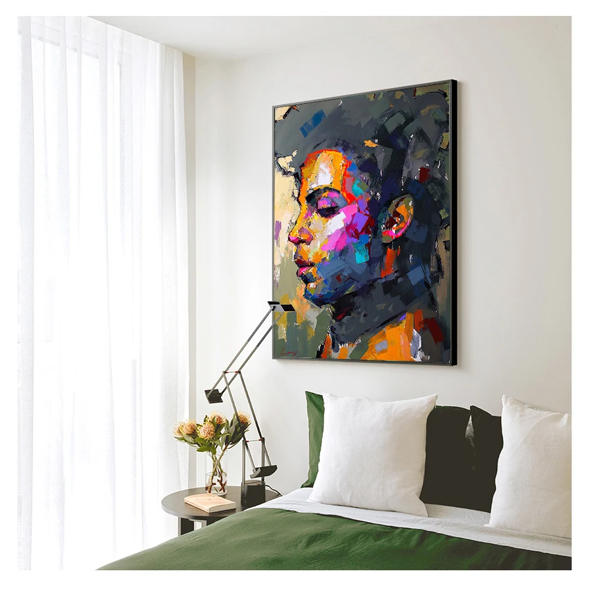 Prints Wall Art Canvas Painting Prince Rogers Nelson Pictures for Living Room Home Decor Modern Abstract Portrait Posters