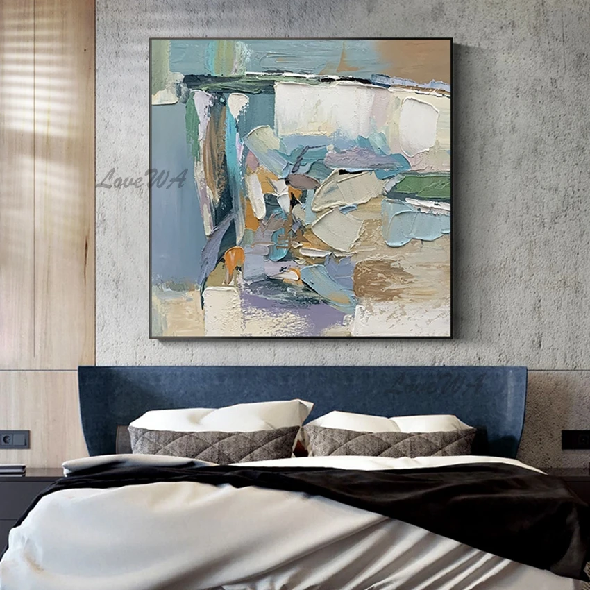 Home Good Wall Art Canvas Painting New Arrival Abstract Oil Painting With Rich Colors Modern Picture For Living Room No Framed