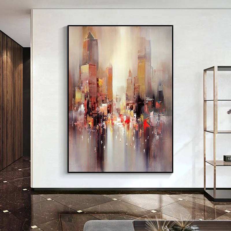 Nordic Abstract Luxury Art Canvas Painting Minimalism Wall Decorative Posters and Prints Modern Living Room Home Decor (No Frame