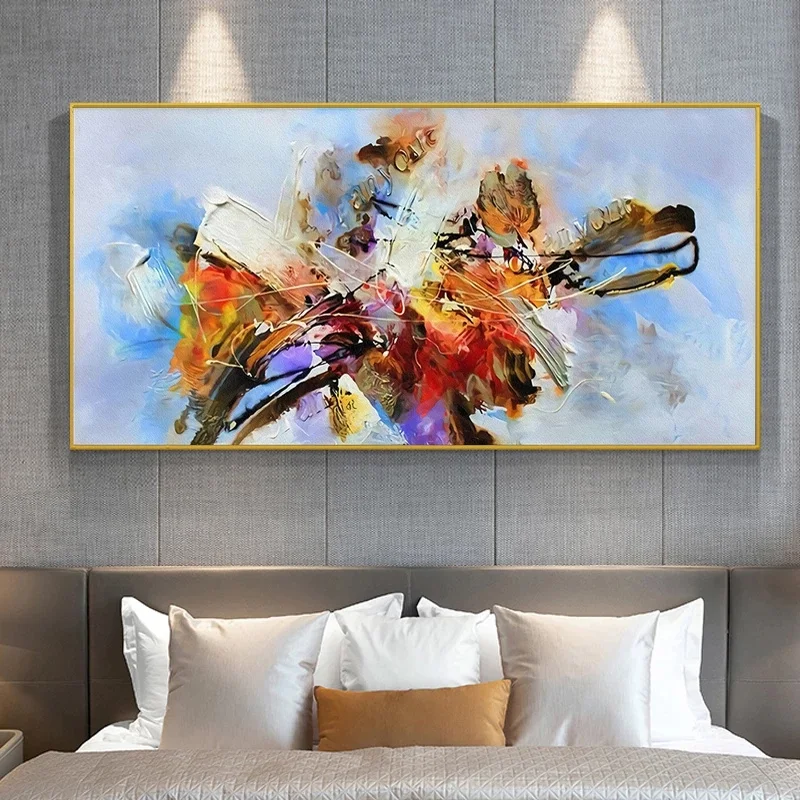 Nordic Abstract Colorful Luxury Canvas Painting on The Wall Art Decorative Picture Modern Living Room Home Décor