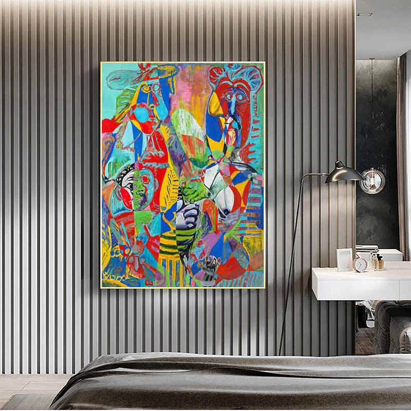 Pablo Picasso Canvas Paintings Abstract Posters and Prints Quadros Wall Art Picture for Living Room Home Wall Decoration Cuadros