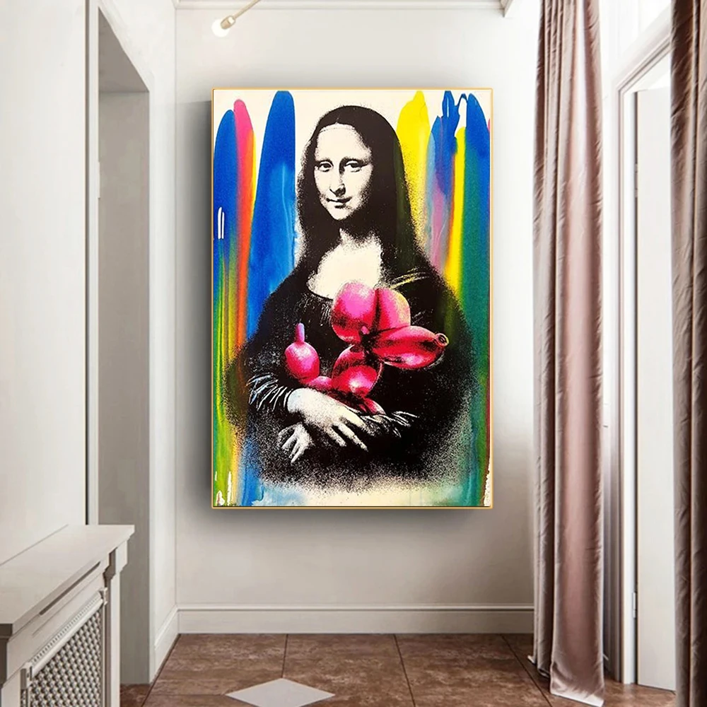 Street Graffiti Abstract Wall Art Poster Creative Light Bulb Canvas Painting Modern Home Bedroom Décor Mural