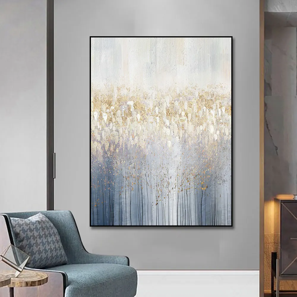 Scandinavian Style Wall Art Canvas Oil Painting Posters and Prints Painting Abstract Canvas Art Pictures Livingroom Home DecorPr