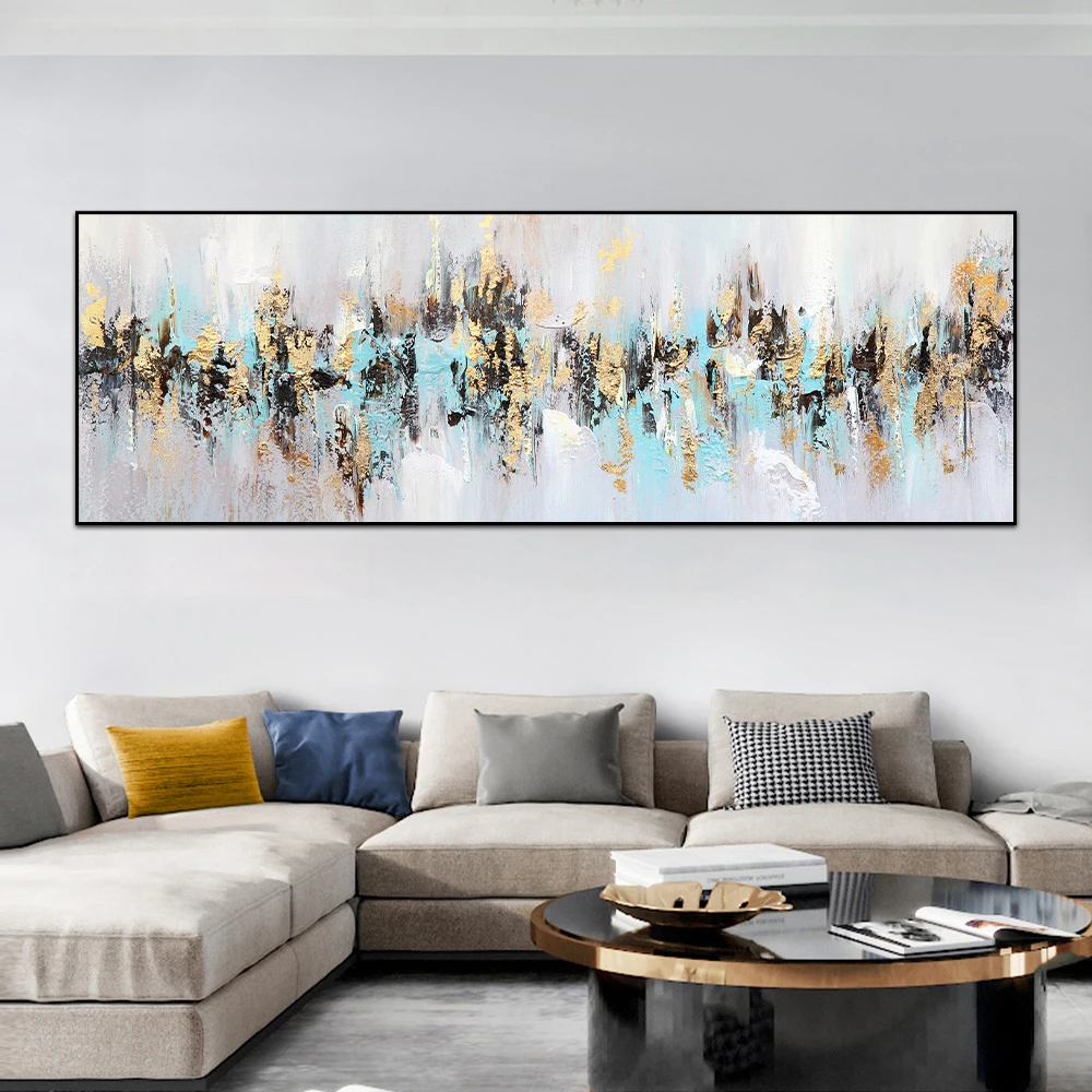 Abstract Art White Pictures Canvas Painting Cuadros Posters Prints Wall Art Picture For Living Room Home Decorative