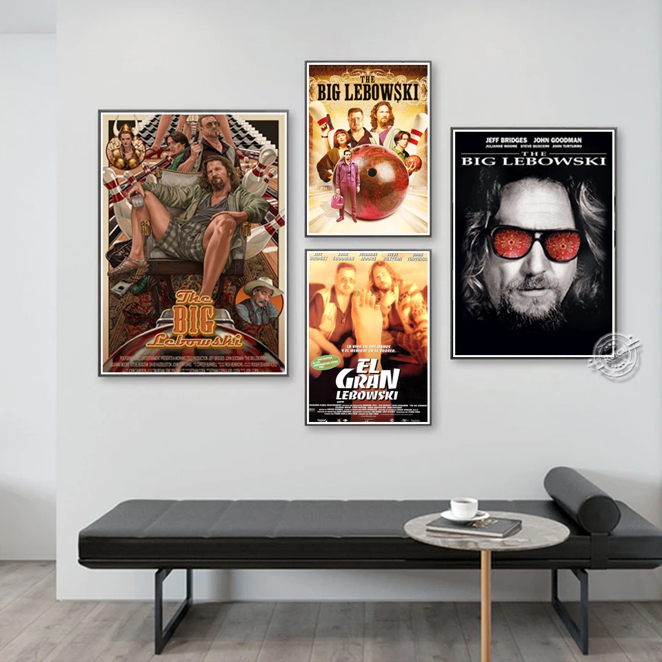 The Big Lebowski Poster Wall Décor Prints Movie Painting Canvas Art Wall Pictures