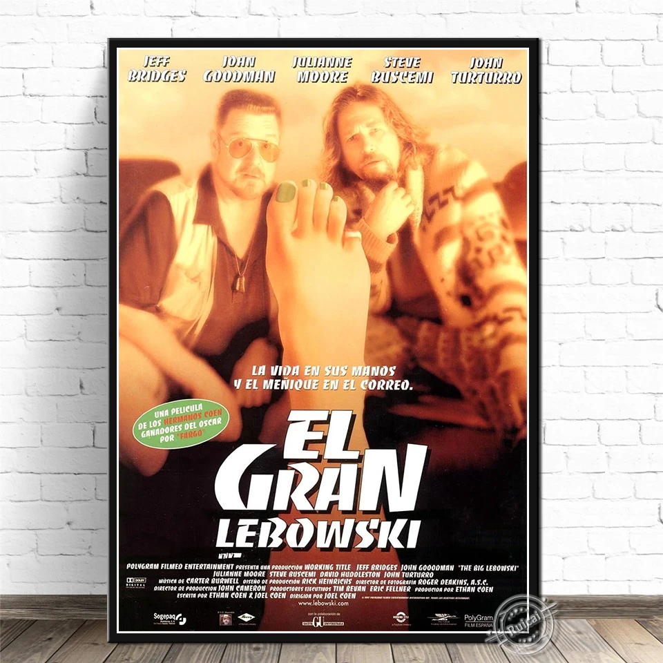 The Big Lebowski Poster Wall Décor Prints Movie Painting Canvas Art Wall Pictures