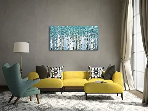 Modern abstract painting tree art printing canvas wall art Abstract art frameless wall decoration home decor  poster