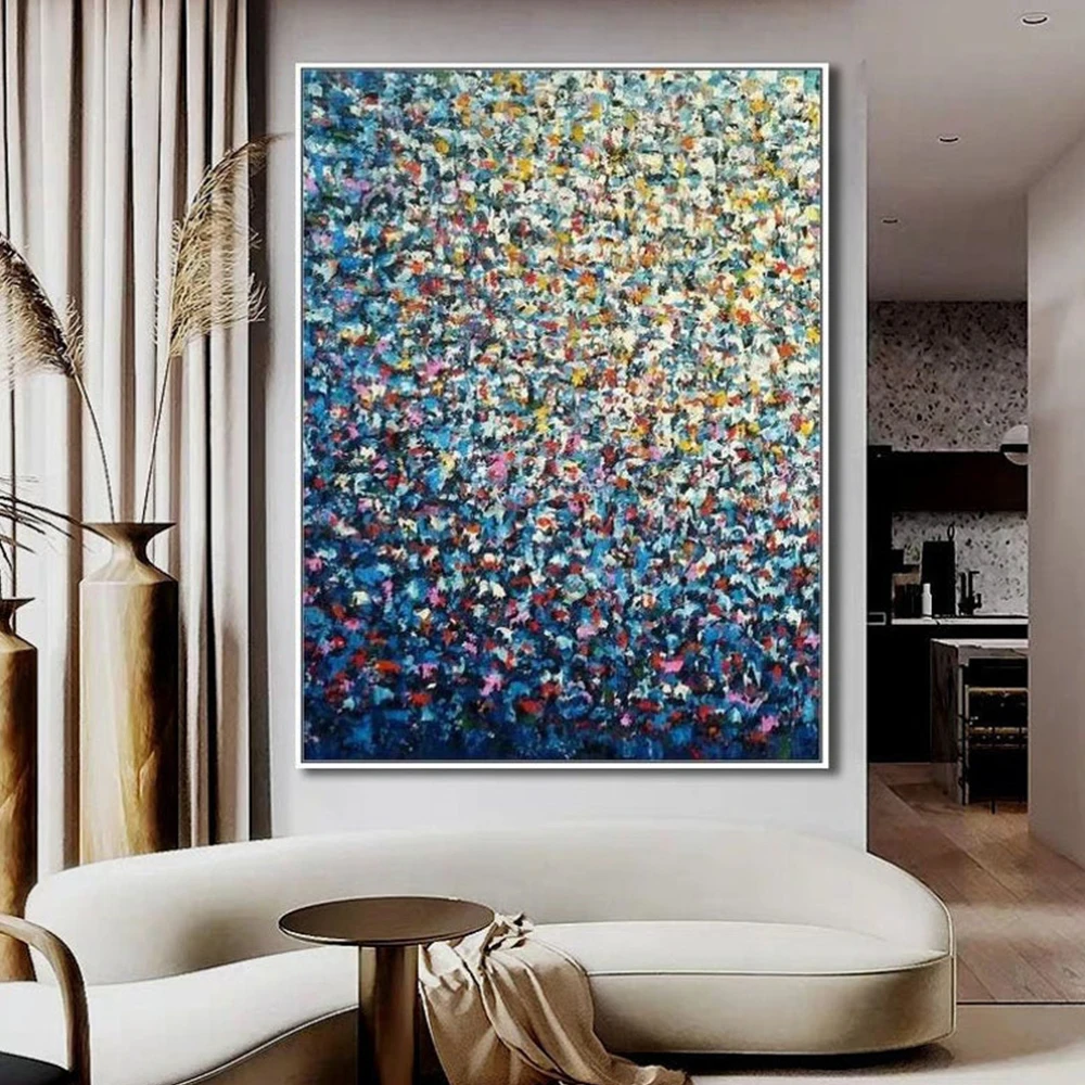 Canvas Painted Extra Large Abstract Print Painting Contemporary Wall Artwork Room Texture Painting Modern Art