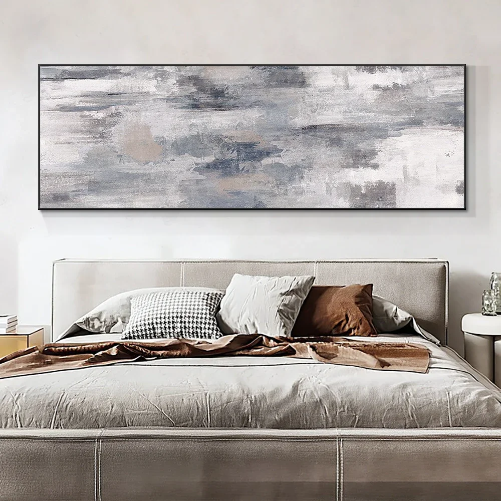 Modern Abstract Aesthetic Wall Art Minimalist Landscape HD Canvas Oil Painting Posters and Prints Home Bedroom Living Room Decor