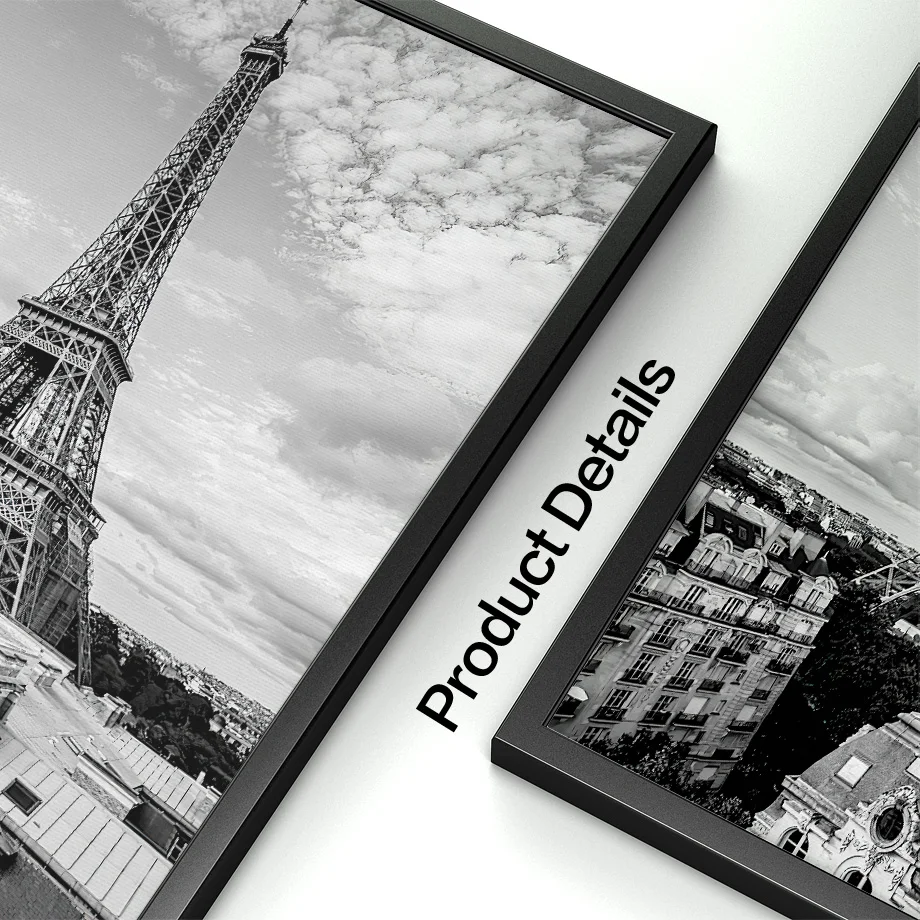 Paris Towel Fashion Street Diamond Ring Canvas Painting Posters Wall Art Prints Black White Pictures Living Room Decoration Home