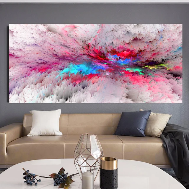 Abstract Oil Painting Think Independe Wall Picture For Living Room Canvas Modern Art Poster Print