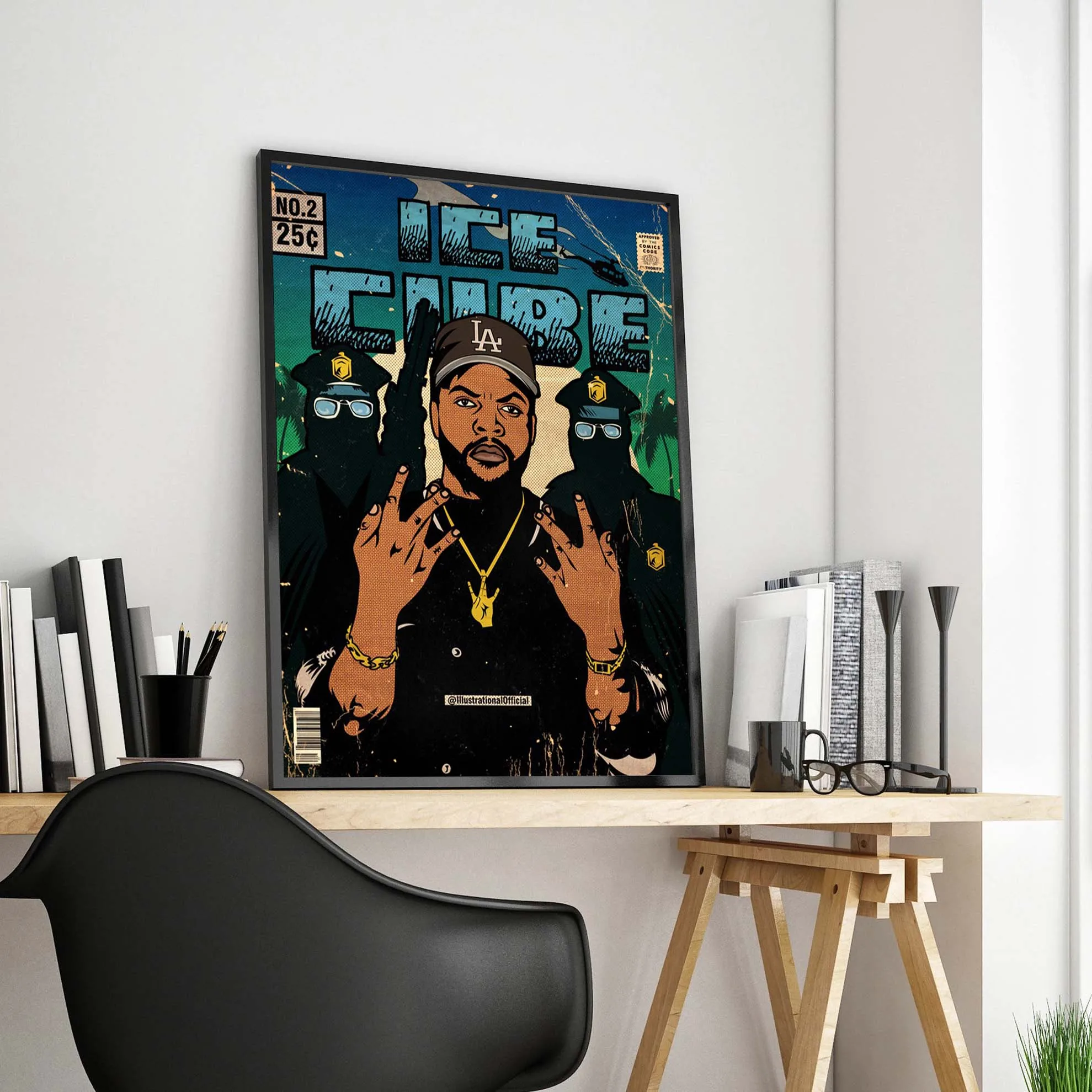 Pop Comic Poster Aesthetic Big Future Music Album Cover Manga Canvas Print Wall Art Dorm Room Decor