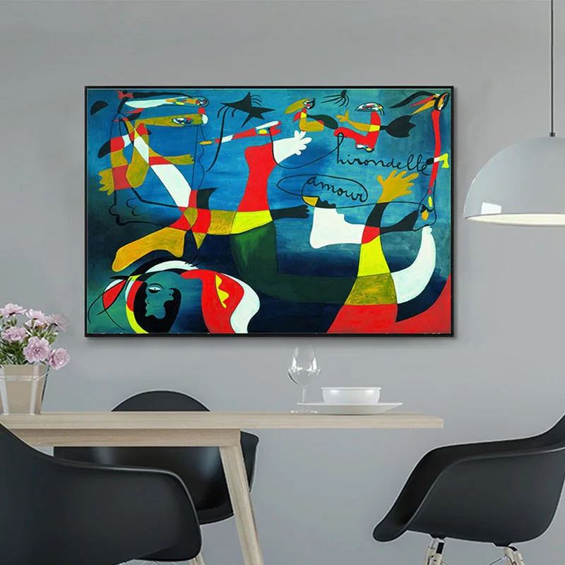 Picasso Famous Canvas Poster Night Fishing at Antibes Painting Printing Modern Wall Art Pictures for Living Room Home Decoration